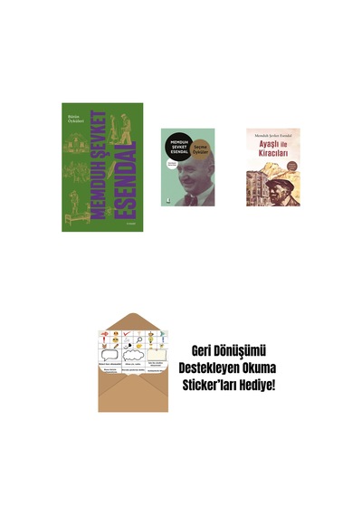 Memduh Şevket Esendal - Bütün Öyküleri Ciltli + Memduh Şevket Esendal - Seçme Öyküler + Ayaşlı İle Kiracıları + Okuma Sticker'ları