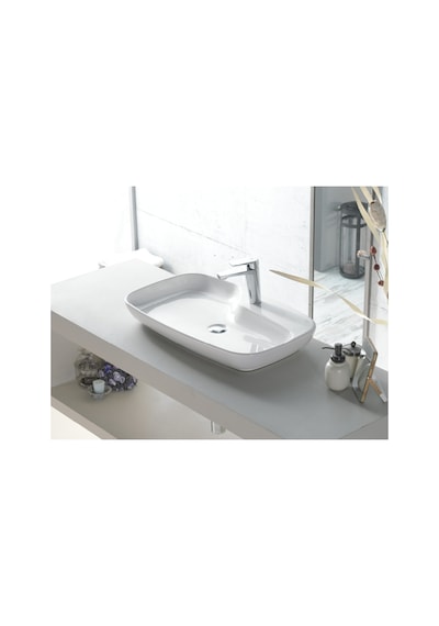 Cerastyle Nova 70 Cm Tezgah Üstü Çanak Lavabo Yeşil