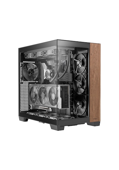 Antec C8 Wood Ahşap Ön Panel Temperli Cam E-atx Full Tower Akak0ant0024