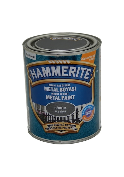Hammerite Direkt Pas Üstüne Metal Boyası Döküm 0,75Lt