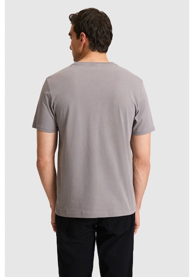 U.s. Polo Assn. Erkek Gri Tişört Basic 50326944-vr024