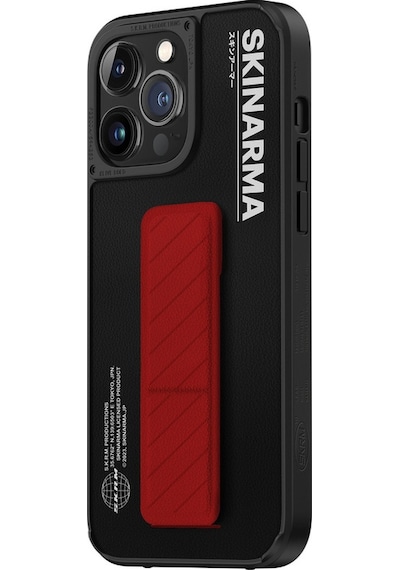 Apple Uyumlu iPhone 14 Pro Max Kılıf Skinarma Standlı Deri Görünümlü Gyo Kapak