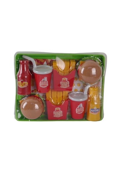 Enf-39164 Hamburger Tepsi Çift Porsiyon