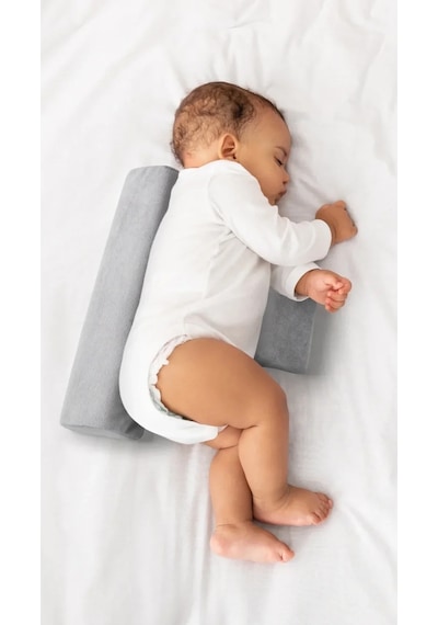 Babyjem Bebek Güvenli Uyku Yan Yatış Yastığı Gri