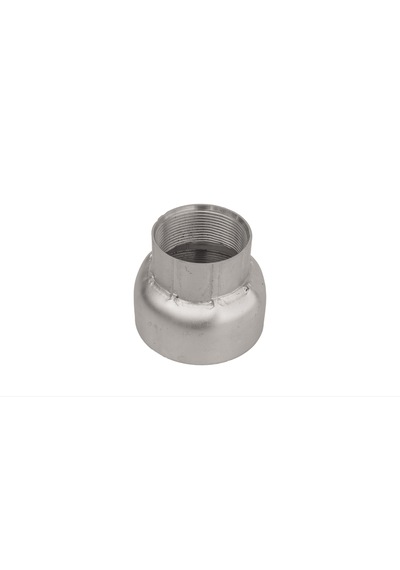 Galvanizli Demir Manşon Redüksiyon 2" X 1"