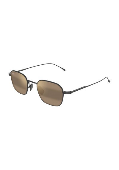 Mj0690s 00217 48 Unisex Polarize Kare Aynalı Siyah Metal Güneş Gözlüğü Siyah