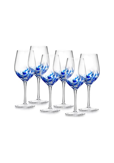 Jumbo Misterio 6'lı Kadeh Takımı 350 Ml Mavi
