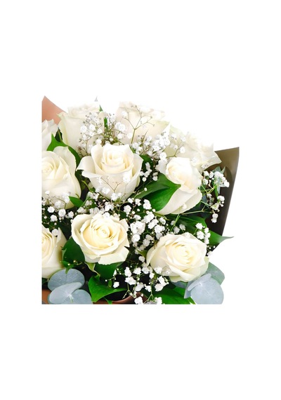 Beyaz Gül Buketi - 599283285