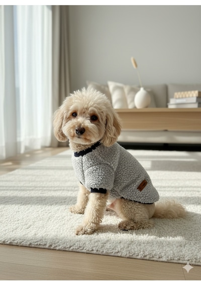 Kedi - Köpek Welsoft Yumuşak Peluş Sweat - Kıyafeti- Mont - Yelek