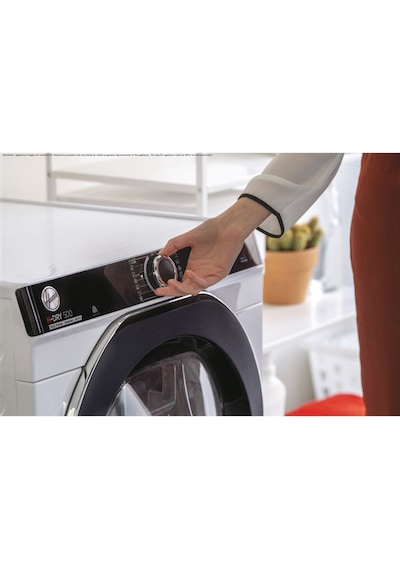 Hoover NDPEH 9A3TCBEXMSS 9 KG Wi-Fi + Bluetooth Isı Pompalı Çamaşır Kurutma Makinesi