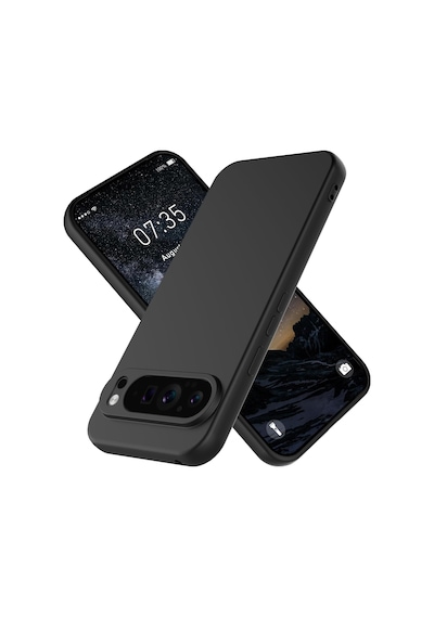 Caseonn Google Pixel 10 Pro Kılıf Kamera Korumalı Mikrofiber Astarlı Lansman Lacivert