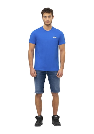 No Fear Bisiklet Yaka Kısa Kol Penye Erkek T-shirt 50042ırt Saks