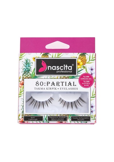 Nascıta Parçalı Kirpik %100 Gerçek Kıl 080
