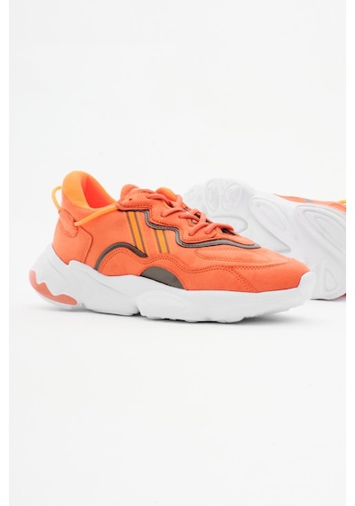 Tonny Black Rahat Kalıp Yüksek Taban Şeritli Bağcıklı Unisex Oranj Spor Ayakkabı Tb248-0 Oranj