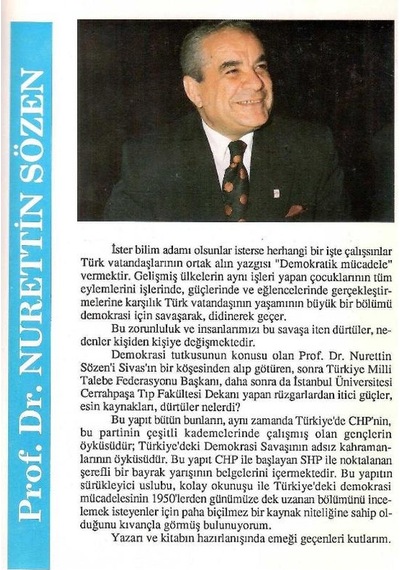 Demokrasi Tutkusu - Fatoş Dilber - Sunuş - Erdal İnönü - Porf.dr. Nurettin Sözen 1.baskı
