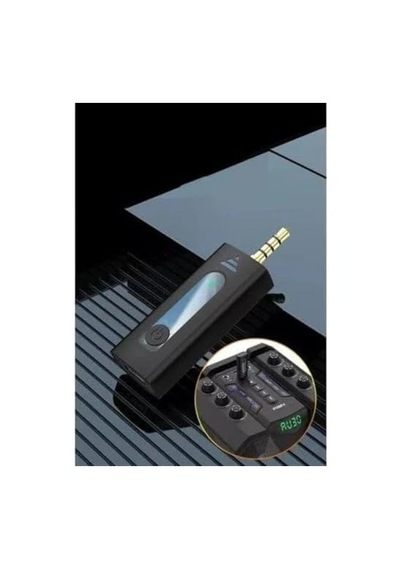 K35-2 Wireless Kablosuz Mikrofon Jaklı Ergonomik Tak Çalıştır Jak Audio Android Telefon Araç Uyumlu Çiftli Yaka Mikrofonu