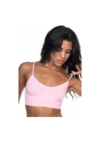 Pembe Mı Emay 4003 Soft İp Askı Büstiyer Pembe