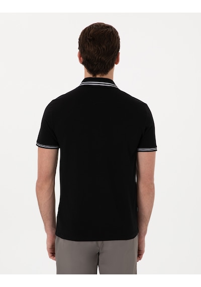 Pierre Cardin Erkek Siyah Tişört 50302607-vr046 Siyah