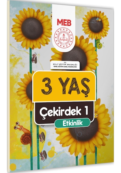 3 Yaş Okul Öncesi Meb Etkinlik Kitabı 2 Li Set Çekirdek Eğlenceli