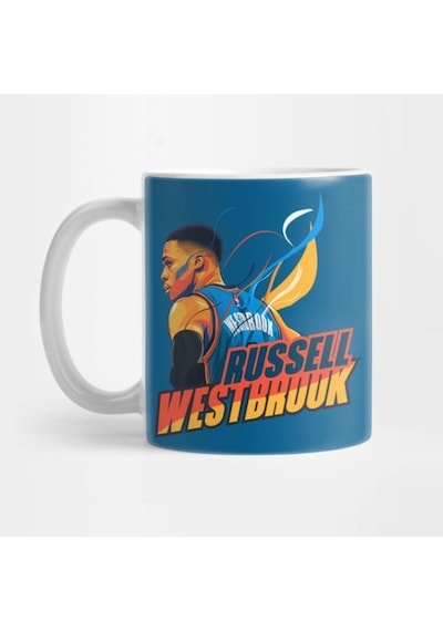Russell Westbrook Kupa Bardak Çok Renkli
