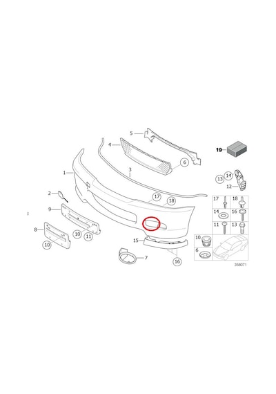 Bmw 3 Serisi Ön Tampon Sis Teli Izgarası R-L Yan Sanayi E46/4.E4