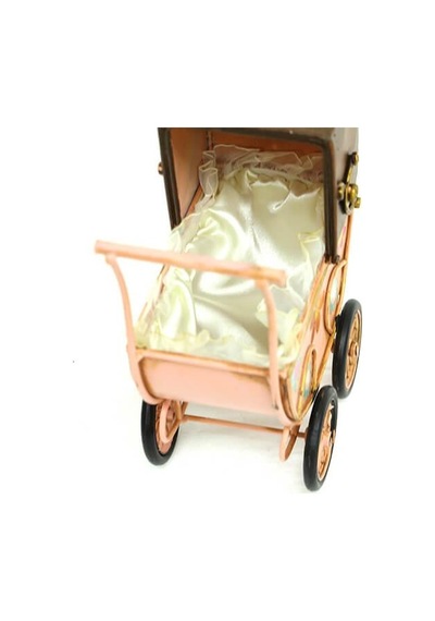 Dekoratif Metal Bebek Arabası Biblo Vintage Hediyelik Arbltgsn91cj0ppueud