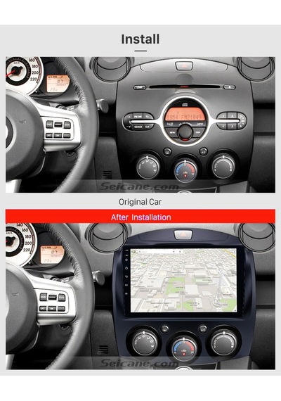 Mazda 2 2010+ Uyumlumultimedya Navigasyon Usb Kamera Carplayer