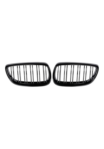 3 Serısı E92 2006-2009 Içın Uyumlu M3 Görünüm Panjur Cıft Cızgı Böbrek Pıano Black