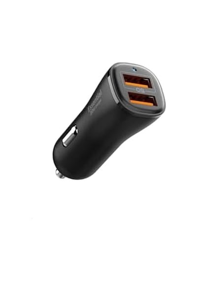 30w Usb-a 2 Port Araç İçi Hızlı Şarj Aleti 18w + 12w Akım Korumalı Güç Adaptörü Çakmaklık & & İpad Type-c Pd Ev302 - Acp08700
