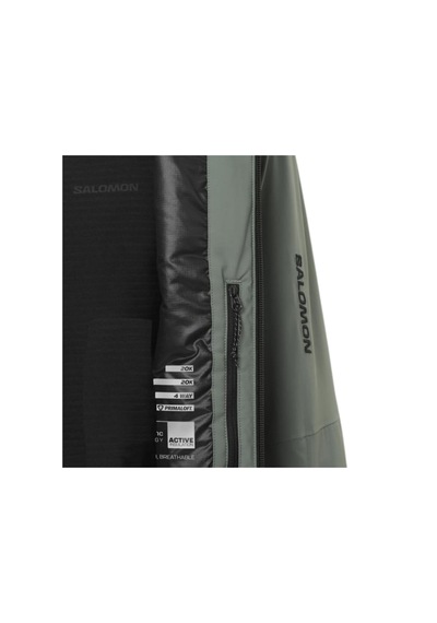 Salomon Salomon Spectral Erkek Yeşil Kayak Ceketi 6226 Yeşil