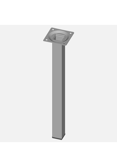 Regalux Masa Ayağı Çelik Boru Kare 300mm Beyaz Diğer