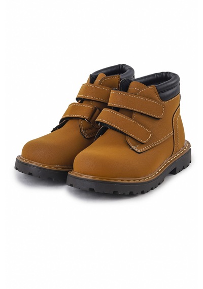 Cırtlı Erkek Bebek Bot Ayakkabı Arz 1118 Haki - Taba