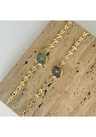 Savior Collection Valor Gold Siyah Saat