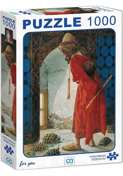 Ca Games 1000 Parça Kaplumbağa Terbiyecisi Puzzle