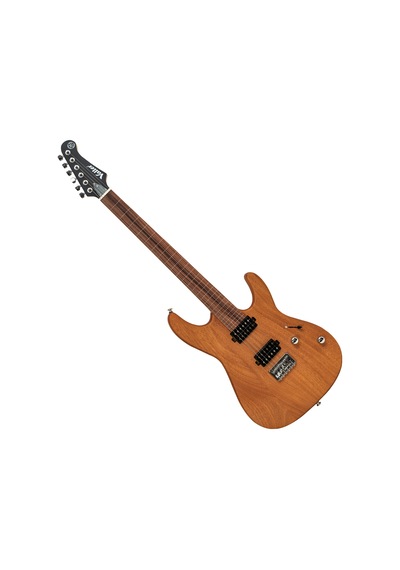 Valler Fts2700 Mat Koyu Kahve Okoume Ağacı Hh Perdesiz Elektro Gitar