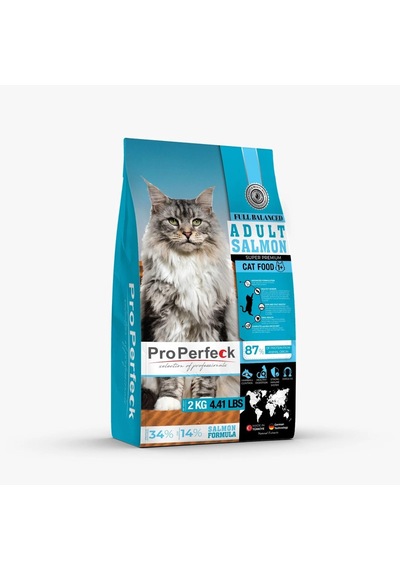 Pro Perfeck Süper Premium Somonlu Portakallı Yetişkin Kedi Maması 2 KG