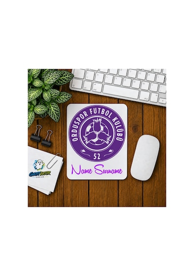 Kişiye Özel Orduspor Baskılı Oyuncu Mousepad 0163
