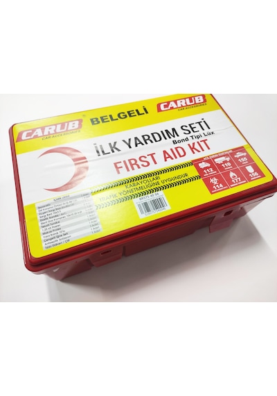 Replax İlk Yardım Seti Bont Kutu Lüx Belgeli Br5754004