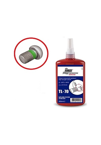 Ems Force Tl-43250 Orta Mukavemetli Civata Tutucu Sabitleyici 250 Ml