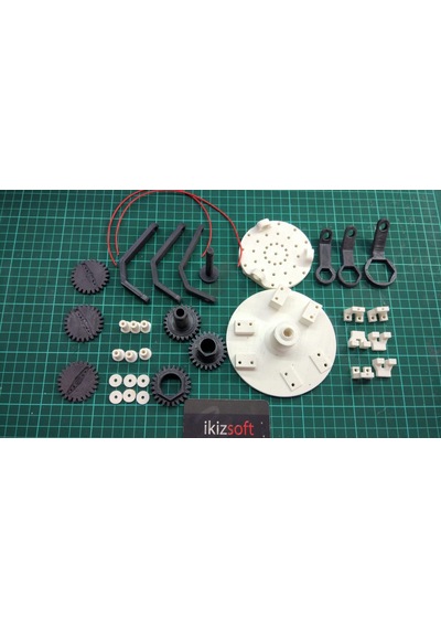 3D Proje Platformu - 3 Adet Servo , Arduino Uno ,Motor Shield