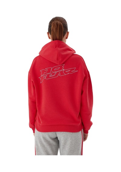 Kadın No Fear Sweatshirt Nfr-w500154 Kırmızı