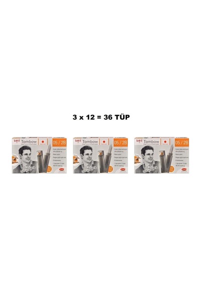 Tombow Klasik Tüp 0.5 MM 2B 36'lı