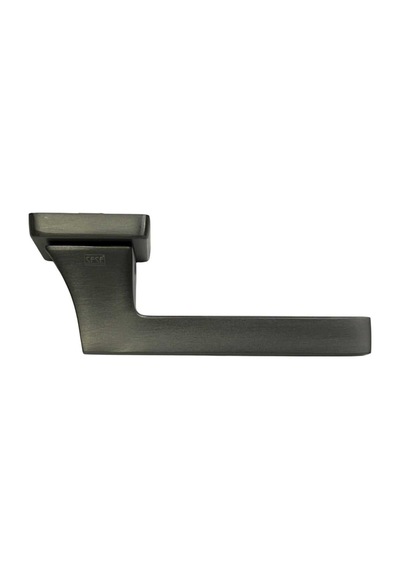 Sese Ilgın Modeli Kare Rozetli Yale Kapı Kolu Antrasit Renk 200-231r-03-54