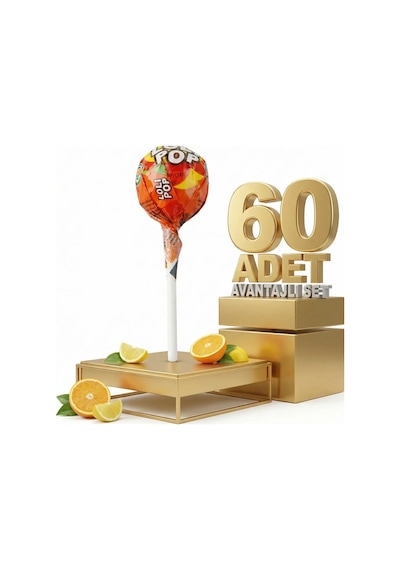 Afia Lolipop Meyve Aromalı Sert Şeker 60x10 Gr