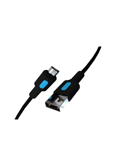 Remorax Micro Usb Hızlı Şarj Kablosu Siyah + Mavi/siyah Uç 120 Cm Sku: Zeus8690010634061