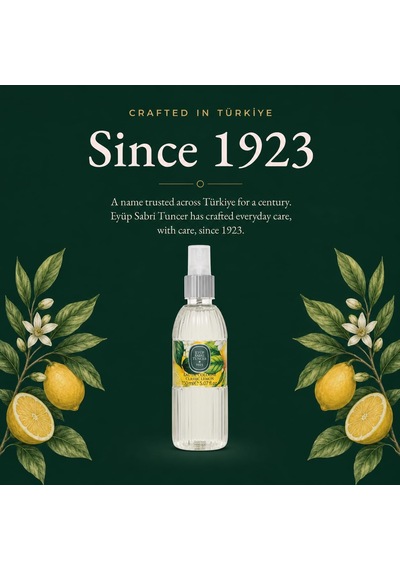 Eyüp Sabri Tuncer Klasik Limon Kolonyasi Silindir Pet Şişe Sprey 150 Ml 65204912