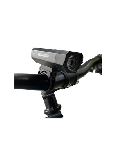 Xbyc 6127 800 Lumen Bisiklet Ön Lamba Far Aydınlatma Usb Siyah