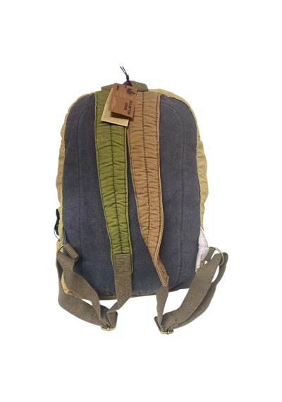 Old Cotton Cargo Kaliteli Tek Bölmeli Vintage Disayn Günlük Gezi Spor Okul Sırt Çantası Patchwork Komor 29x42cm Koyu Yeşil Old Cotton Cargo Kaliteli Tek Bölmeli Vintage Disayn Günlük Gezi Spor Okul Sırt Çantası Patchwork Komor 29x42cm Koyu Yeşil