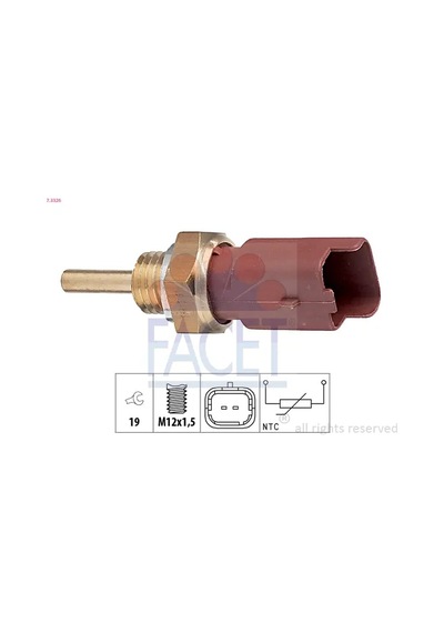 Hararet Müşürü - Fiat Linea, 500, Panda, Grande Punto, Punto, Doblo, Tipo, Bravo, Stilo, Fiorino, Qubo, Idea, Palio, Siena, Egea, Giulietta, Mito - 11025253