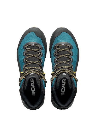 Scarpa Rush Trk Lt Gore-tex Erkek Outdoor Bot Petrol - Mustard Çok Renkli